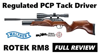 Walther ROTEK RM8 (Full Review) Regulated .177 German Tack Driver