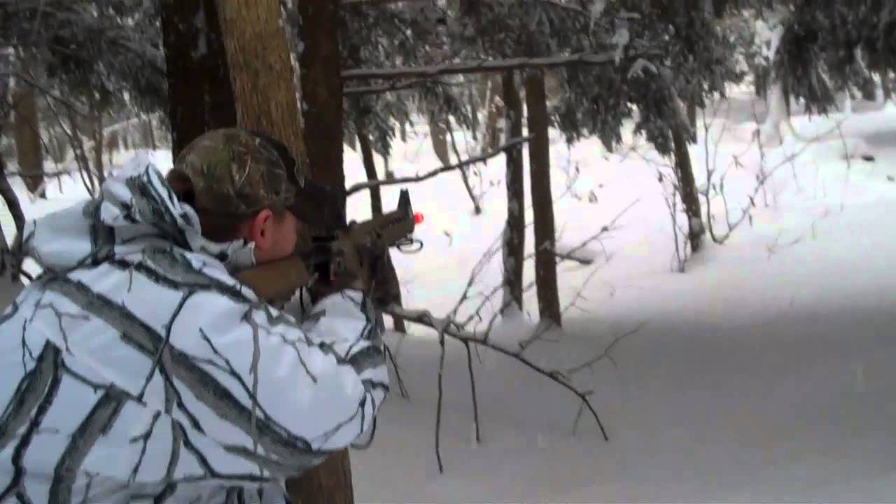 Airsoft in the Snow YouTube
