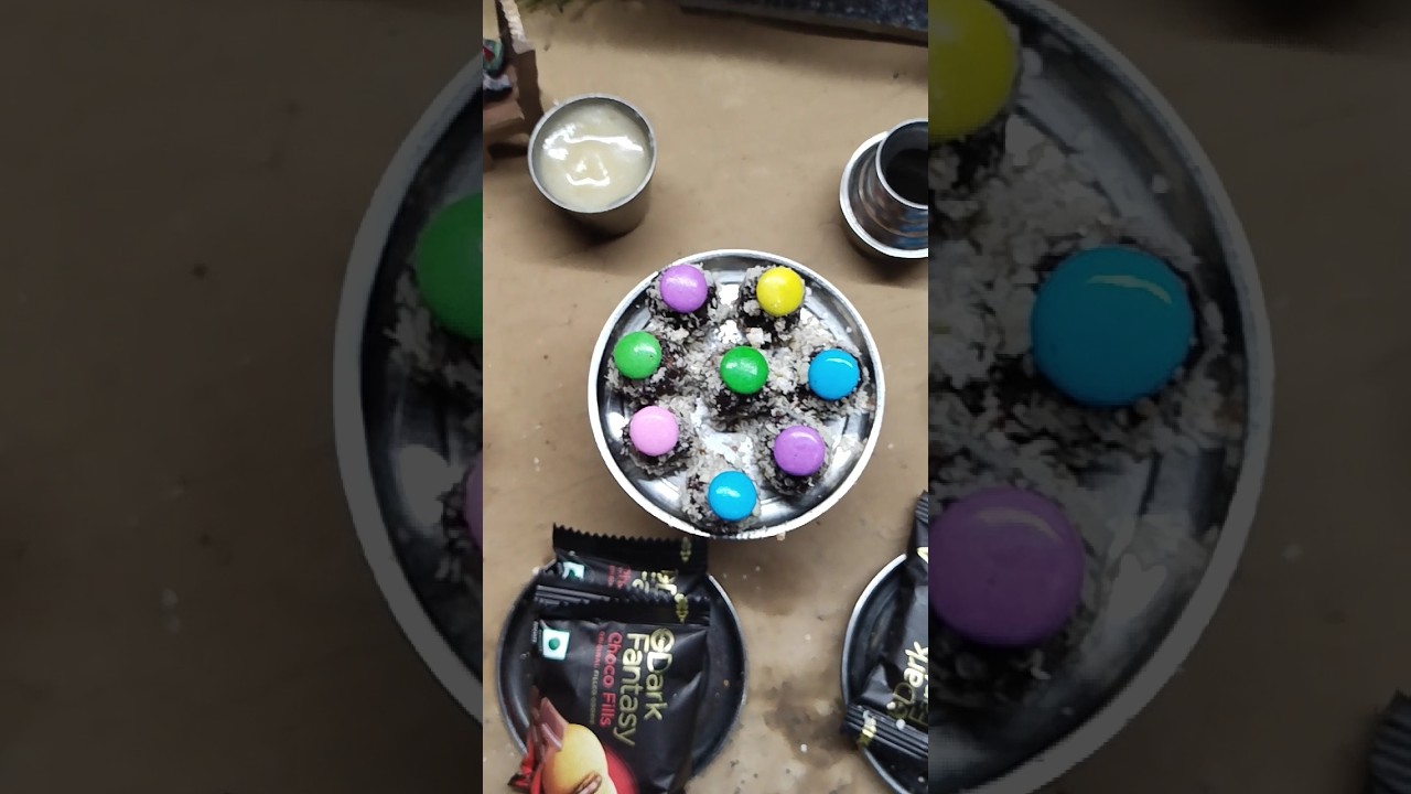 Miniature kinder Joy + dark fantasy recipe miniature food 