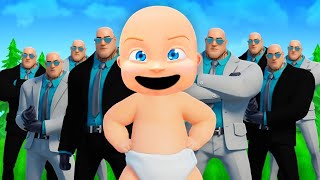 Baby Hired 100 Body Guards...