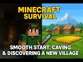 🎮 Minecraft Bedrock Edition #1 | Khởi Đầu Thuận Lợi, Đi Hang &amp; Khám Phá Ngôi Làng Mới