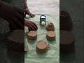 😱 #shorts New Bowl Shape making with cake and glass cake 42sacond sand ###experiment