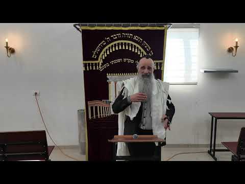 הרב מאיר דוד שמואלי - שיעור בכולל בטבריה