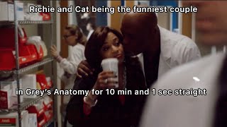 Catherine Fox & Richard Webber being the funniest couple in Grey’s Anatomy for 10 minutes straight