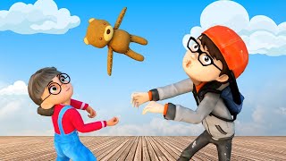 Couple Hero Nick And Tani Hulk Vs Team Zombie Rescue Ice Scream - Scary Teacher 3d Animation