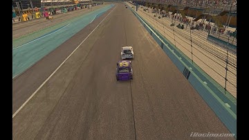 iRacing, what blocking and intentionnal wreck looks like.