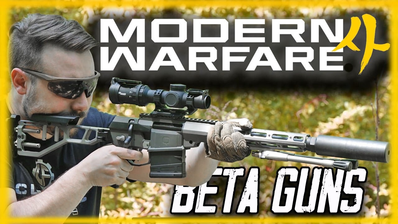Top 5 REAL LIFE Guns Of The Modern Warfare 4 Beta
