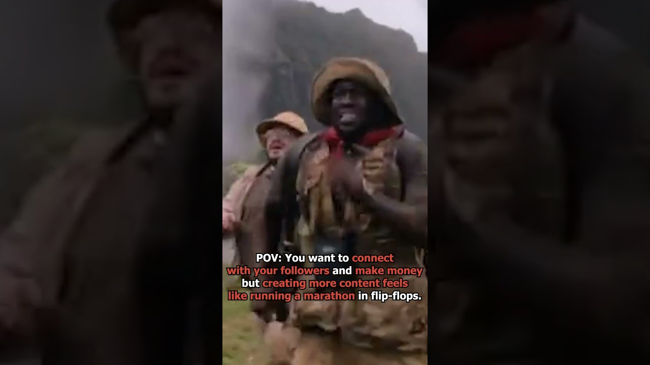 Skip the content grind and monetize your expertise today! 