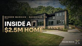 Inside a $2.5M Modern Mansion | Nashville Luxury Home Tour