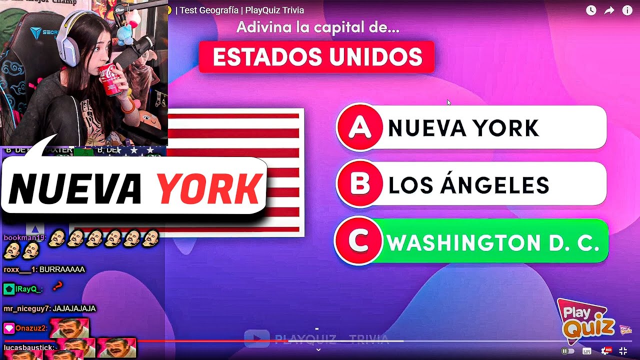 Nissaxter  REACCIONA a ADIVINA la CAPITAL *LAMENTABLE* 💀