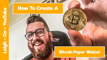 How to create a Bitcoin paper wallet to store Bitcoin safely
