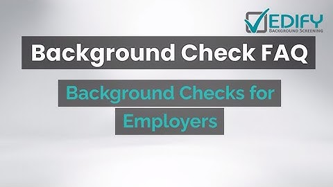 Background Checks for Employers