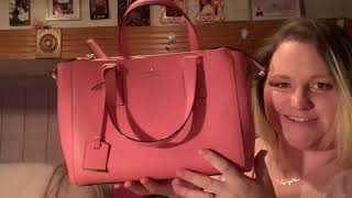 Poshmark review/unboxing Kate spade purse!!!
