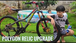 Review Sepedaku Polygon Relic Upgrade - MTB keren untuk anak size 24