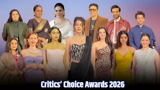Critics' Choice Awards 2026 | Ali Fazal, Ruhi Singh, Kalki Koechlin, Aamna Sharif, Vishal Jethwa