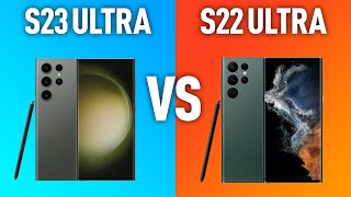 Samsung Galaxy S23 Ultra vs Samsung Galaxy S22 Ultra. Сравнение флагманов компании.