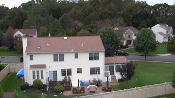 Mikrokopter:  Day & Night Halloween Aerial HD Video