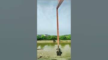 Máy múc cần dài #excavator