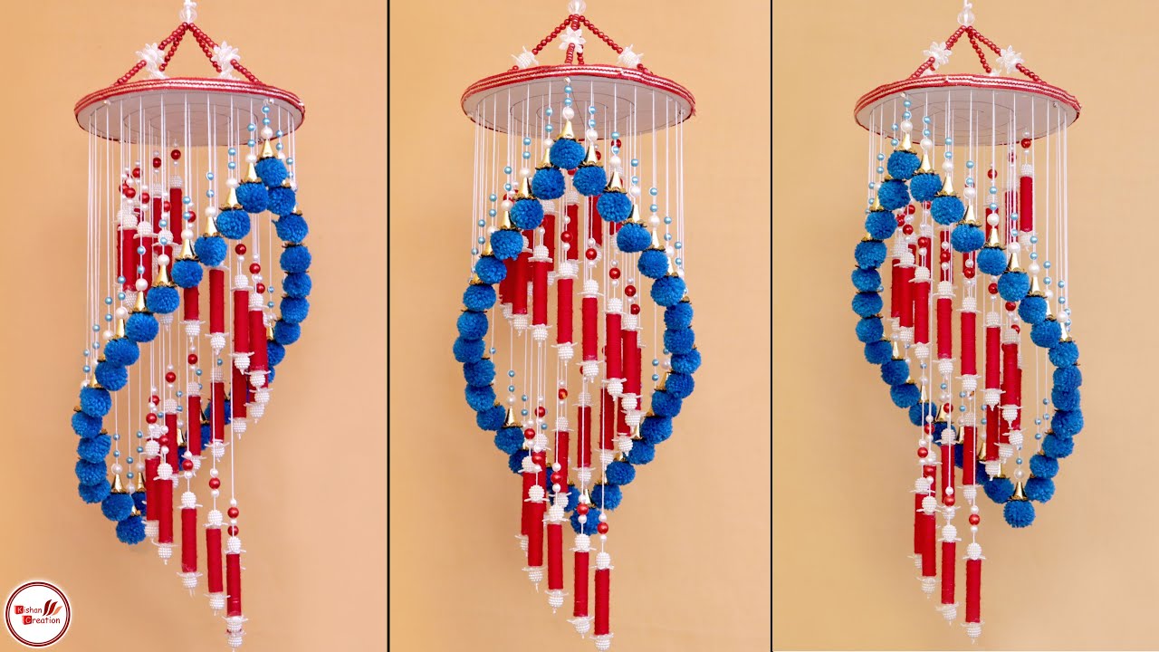 Amazing Woolen Wind Chime || DIY Wall Hanging Craft || Handmade Home