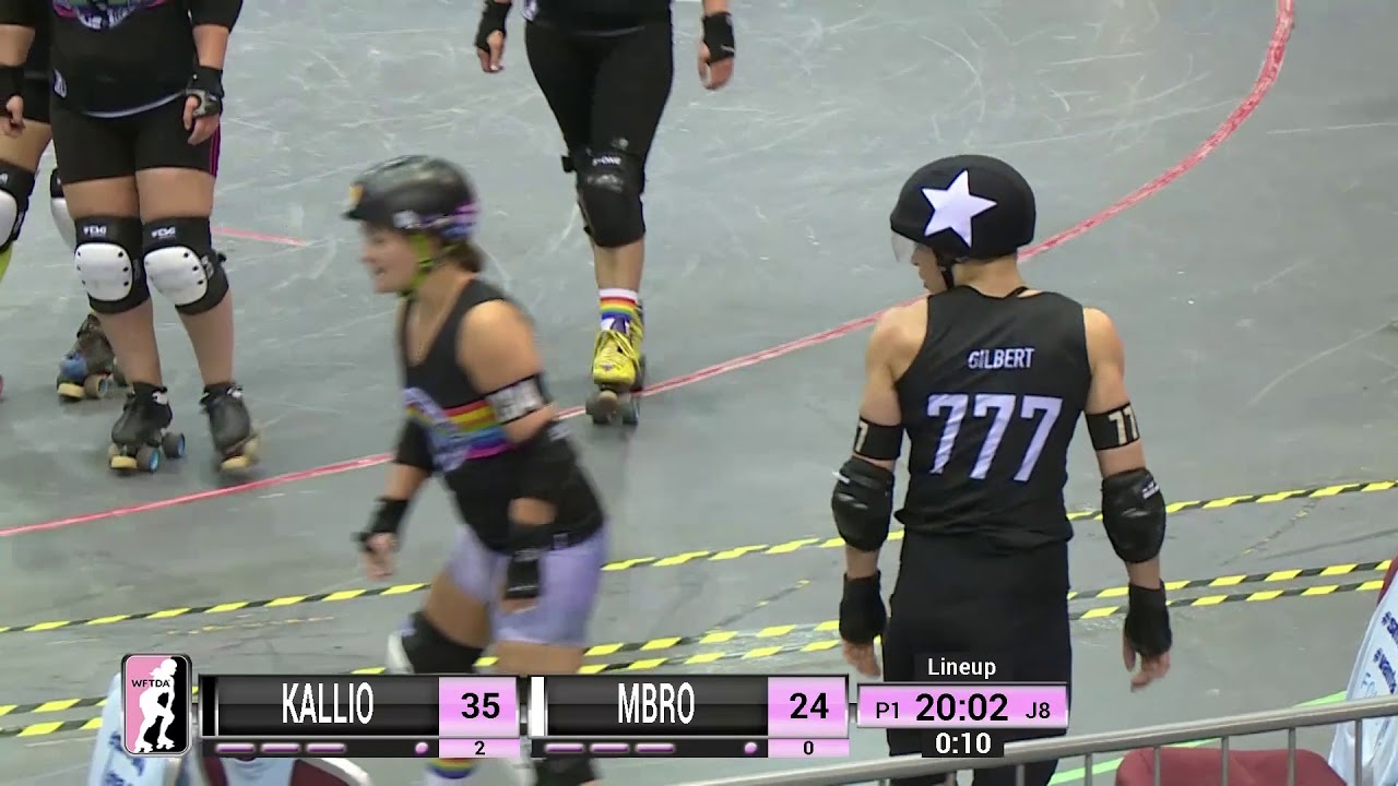 2018 WFTDA Continental Cup - Europe Game 1: Kallio Rolling Rainbow v Middlesbrough Roller Derby