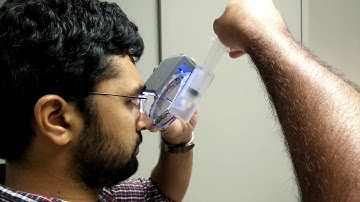 Handheld Deformable Beamsplitter Varifocal Augmented Reality Display