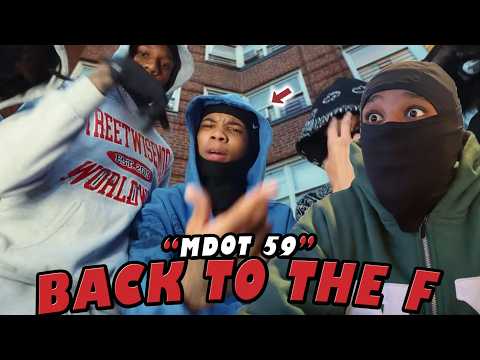 HE TALKING CRAZY😳 Mdot 59 - Back to the F (Official Video) (C2 REACTION)