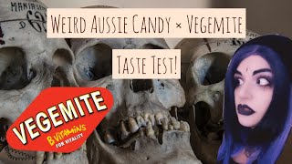 **Goth Tries Weird Australian Candy!** feat. VEGEMITE