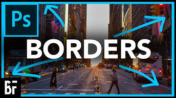 Create a Border around your Photos - Adobe Photoshop