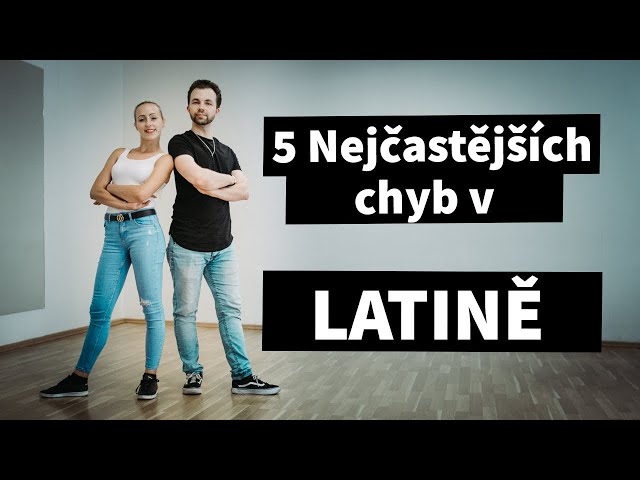 Ema s Honzou vám dnes ukáží 5 nejčastějších chyb, které začátečníci dělají v Latinskoamerických tancích!

Chcete se nauč