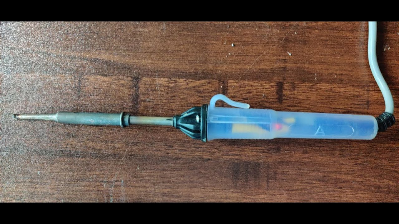 HOW TO REPAIR SOLDERING IRON soldering iron ko kaise repair kare YouTube