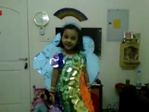RAINBOW FANCY DRESS COMPETITION......BY ARPITA GUPTA - YouTube