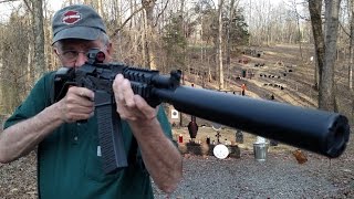 VEPR 12 AK Shotgun Suppressed(Shooting and discussing the Russian VEPR 12 shotgun. And yes, sorry, but every time I say 