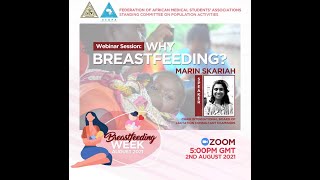 FAMSA SCOPA World Breastfeeding Awareness Week 2021 Webinar