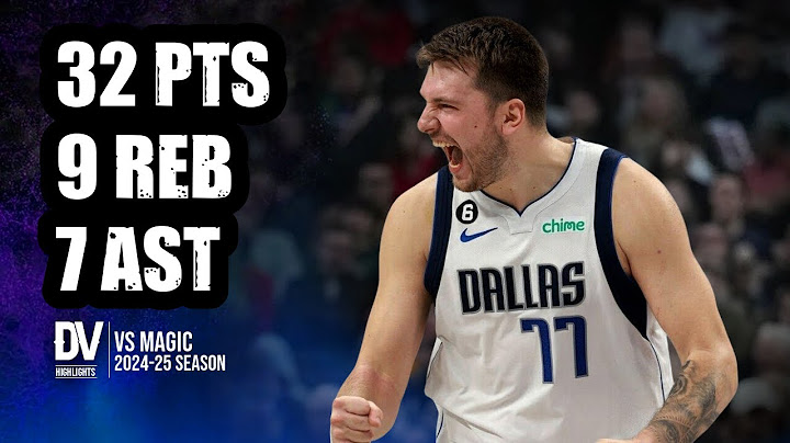 Luka Dončić vs Magic 32 pts 9 reb 7 ast | Nov 03, 2024 | Regular Season