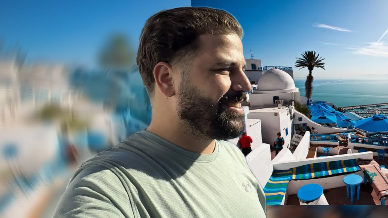 أجمل مدينة زرقاء  🇹🇳 سيدي بو سعيد - جوهرة البحر الأبيض المتوسط