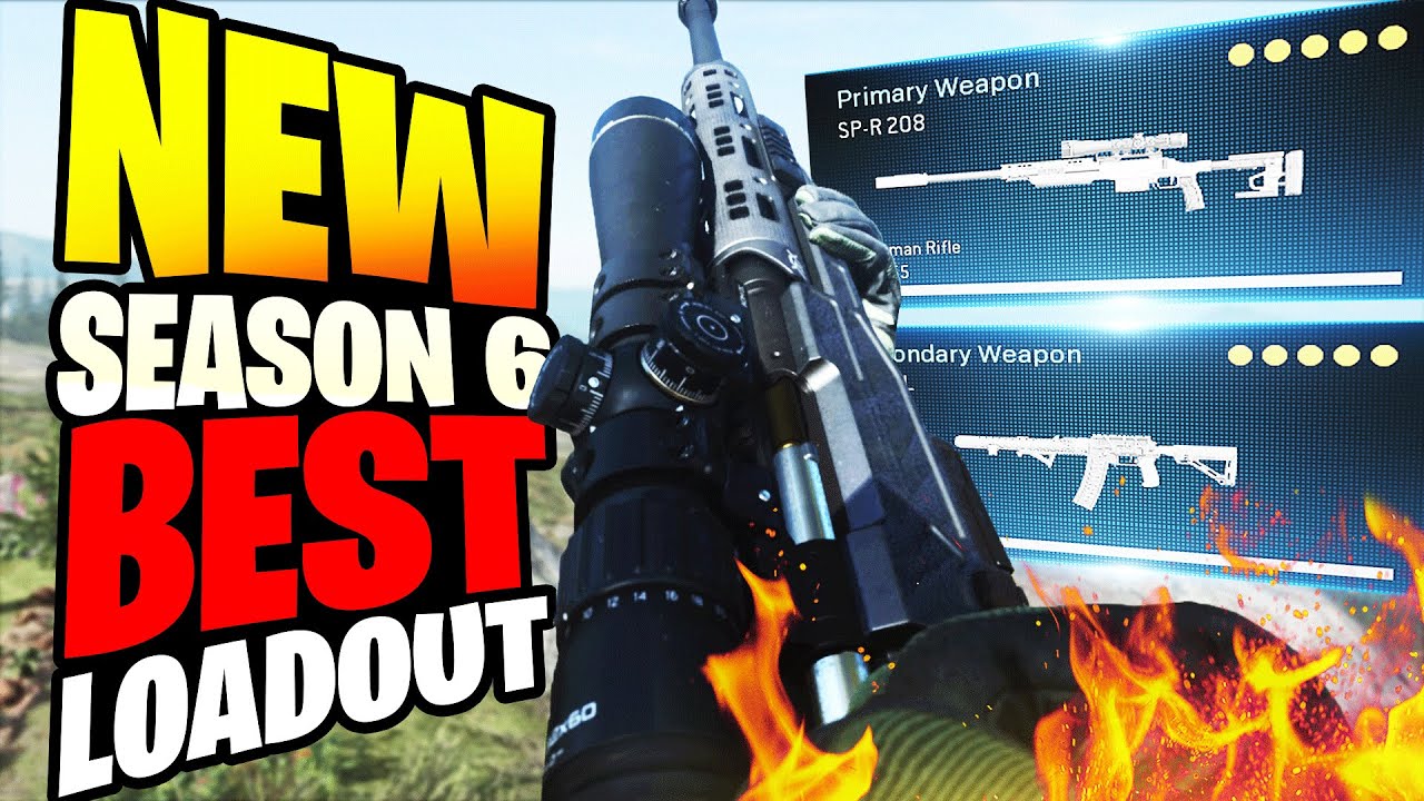 The NEW SEASON 6 BEST LOADOUT... AS VAL + R700 SP-R 208 