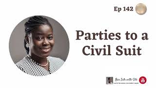 Parties to a civil suit