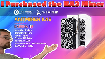KA3 Miner