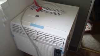 How I installed a Standard Window Air Conditioner into a Casement Slider window.