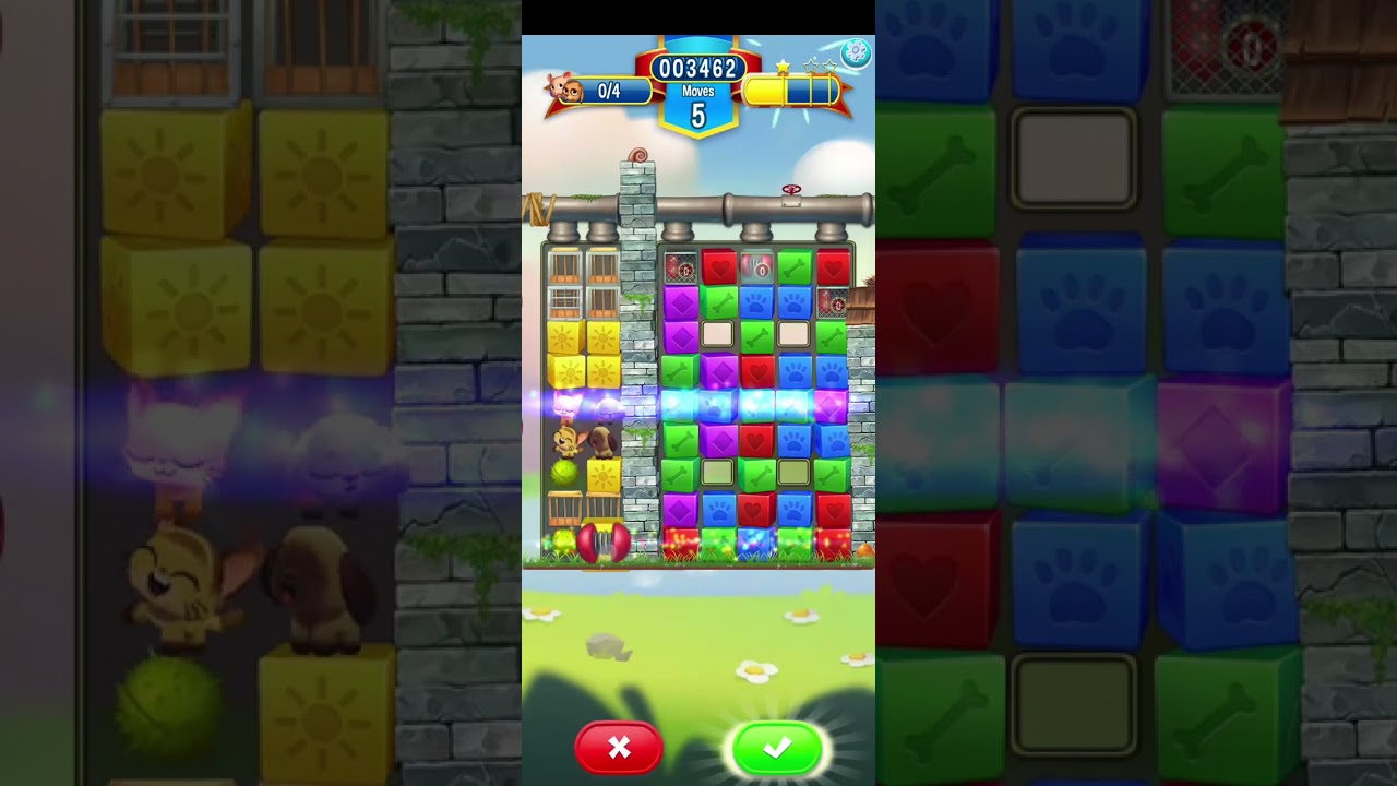Pet Rescue Saga level 4472 no boosters