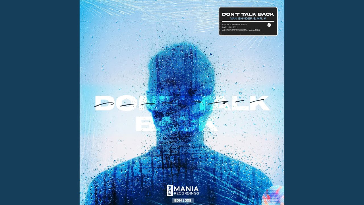 Don't Talk Back YouTube