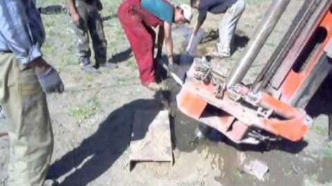 mongolian drilling rig