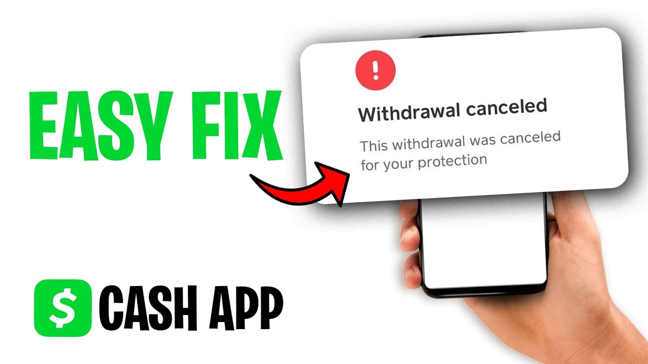 Cash App Bitcoin Withdrawal Cancelled for Your Protection (2025) | Easy Fix  ✅