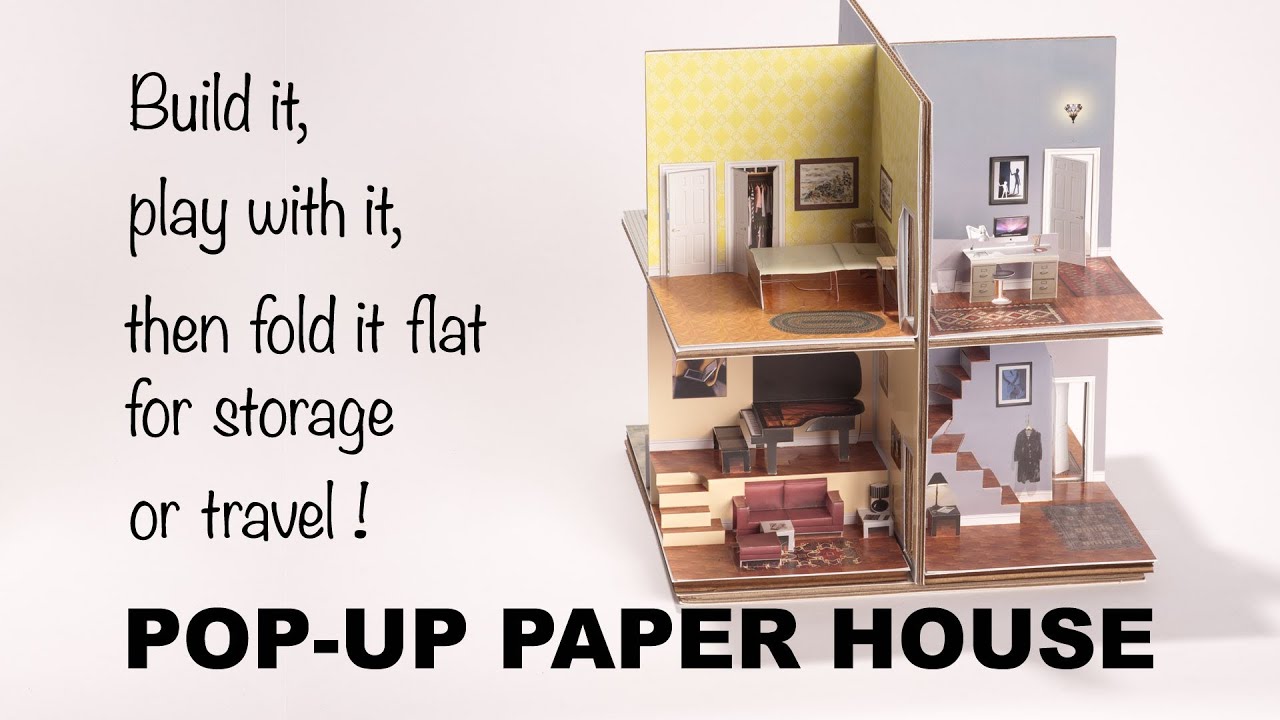 paper house models templates