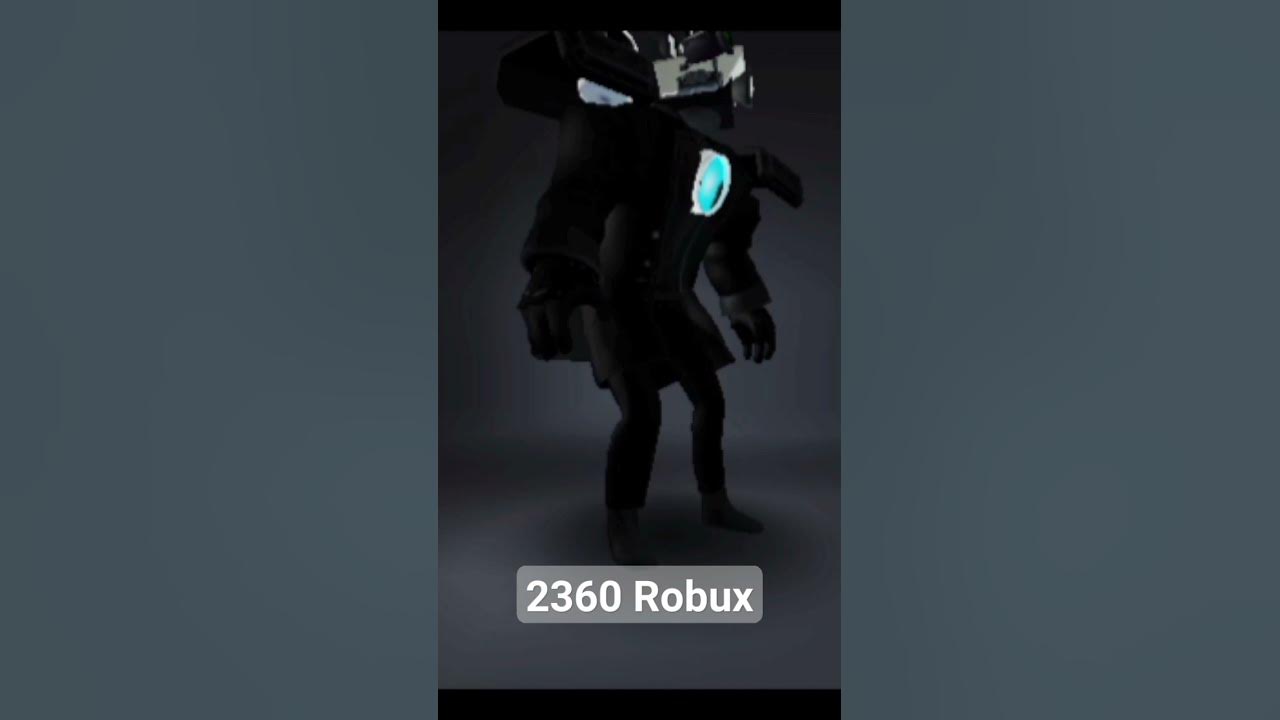 Titan Cameraman roblox avatar #skibiditoilet #viral #fypシ - YouTube