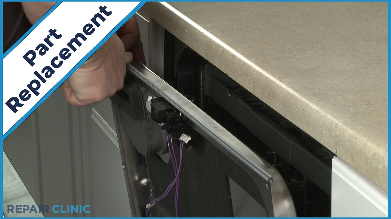 KitchenAid Dishwasher Console Seal Replacement W11412696 YouTube