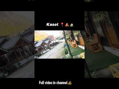9:00 to 5:00 job chyee ya ye sakoon #kasol 🏔️🏕️view cafe step in #travel