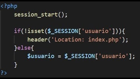PHP sesiones y variables de sesión PARTE 2/2