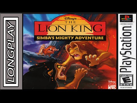 ?【????????】Disneyu0027s The Lion King: Simbau0027s Mighty Adventure™【 PS1】【4k/60FPS 】