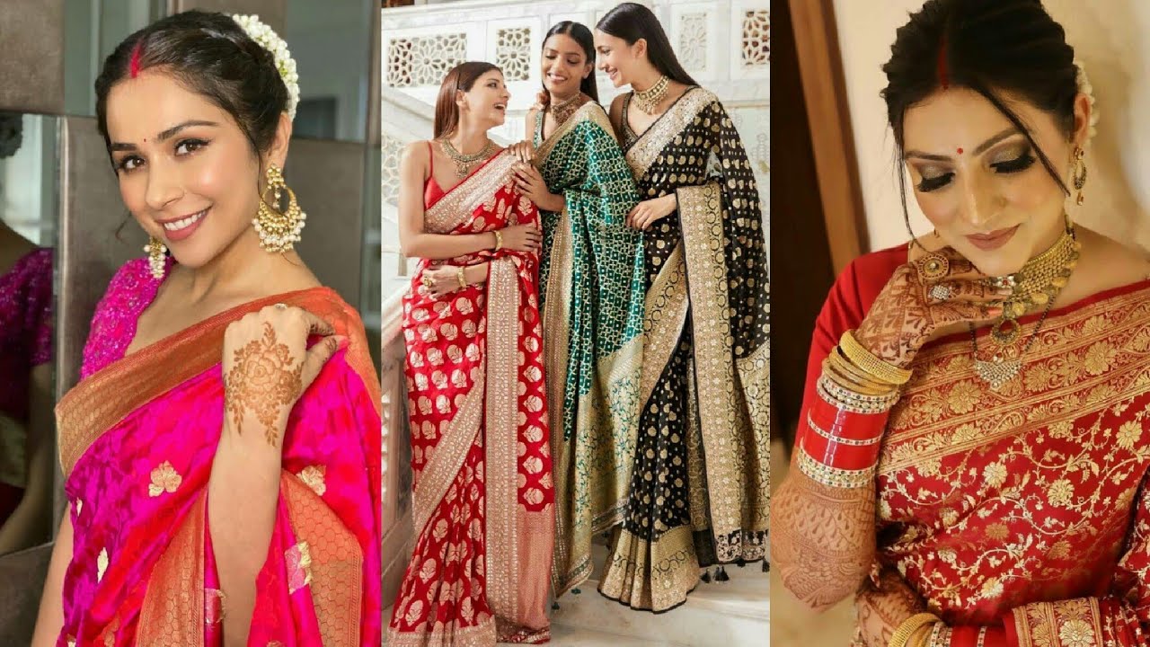 Banarasi Saree Blouse Designs in Hindi | banarasi saree blouse designs |  HerZindagi